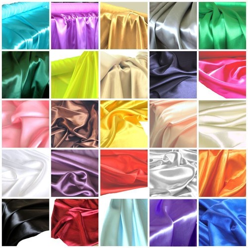 Satin stoff kleid bluse - stoff,