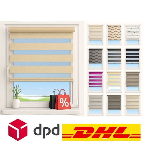 Doppelrollo klemmfix ohne - doppelrollo,